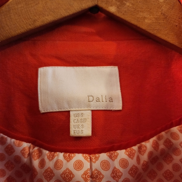Orange Dalia blazer, size small - Picture 2 of 4